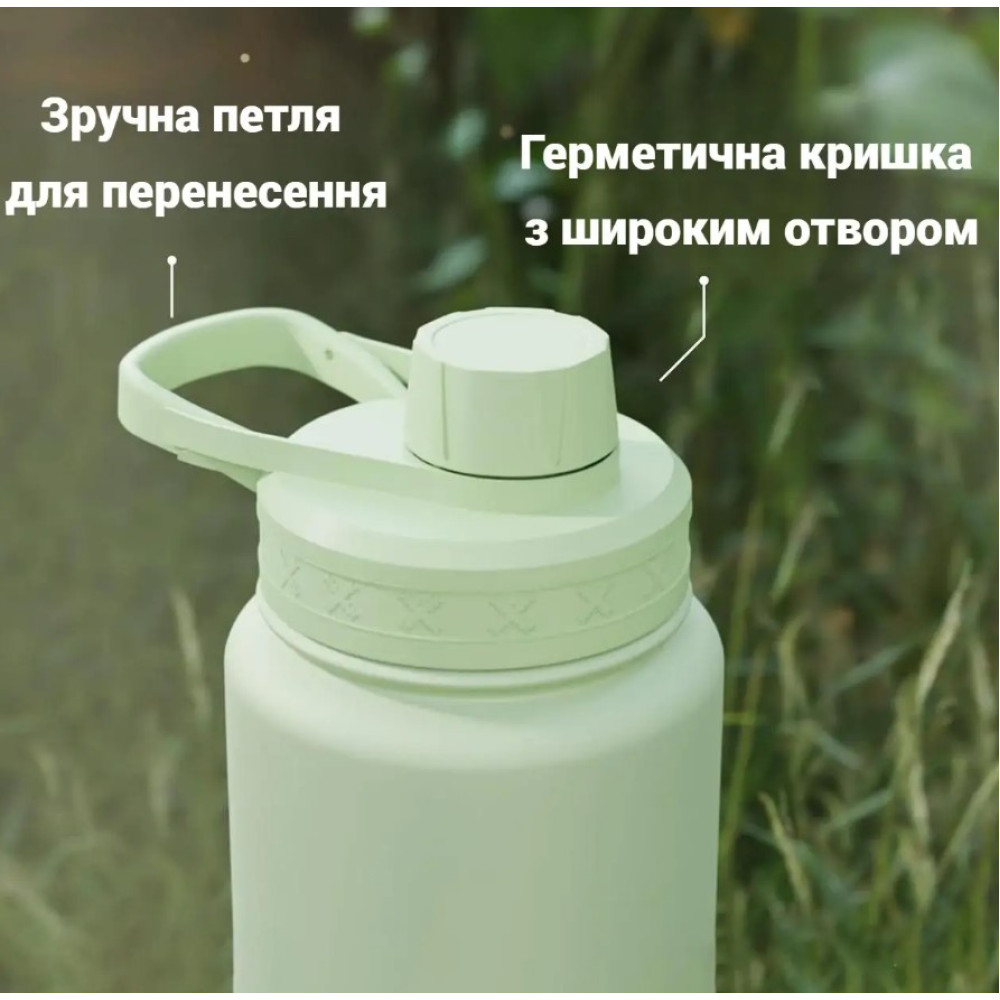 Бутылка для воды Smartshake Bohtal Insulated Sports Bottle 960 ml/32 oz Black Batman металлическая с двойной вакуумной изоляцией (11292301)