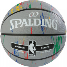 М'яч баскетбольний Spalding NBA Marble Outdoor Grey/Multi-Color Size 7 (3001550100117)