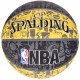 М'яч баскетбольний Spalding NBA Graffiti Outdoor Grey/Yellow Size 7 (3001551011517)