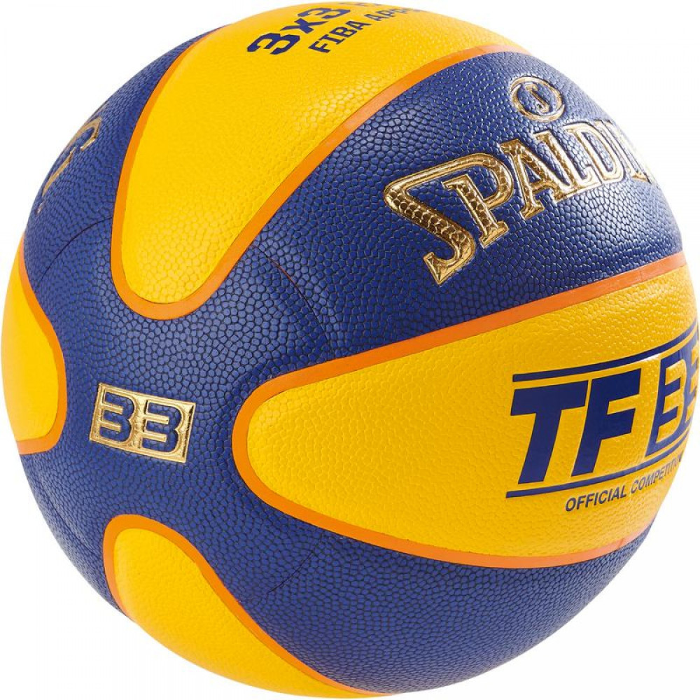 М'яч баскетбольний Spalding TF-33 IN/OUT FIBA Size 6 (3001565000016)
