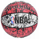 М'яч баскетбольний Spalding NBA Graffiti Outdoor White/Red Size 7 (83574Z)