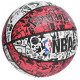 М'яч баскетбольний Spalding NBA Graffiti Outdoor White/Red Size 7 (83574Z)