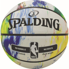 М'яч баскетбольний Spalding NBA Marble Black White Outdoor Size 7 (NBA-MBW-OUT_7)