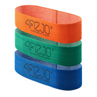 Резинка для фитнеса и спорта 4FIZJO Flex Band из ткани 1-15 кг 3 шт 4FJ0126 (P-5907739310958)