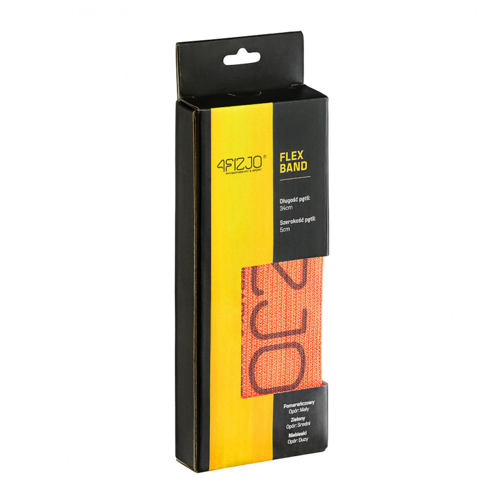 Резинка для фитнеса и спорта 4FIZJO Flex Band из ткани 1-5 кг 4FJ0127 (P-5907739310927)