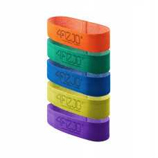 Резинка для фитнеса и спорта 4FIZJO Flex Band из ткани 1-29 кг 5 шт 4FJ0155 (P-5907739311689)