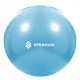 М'яч для фітнесу (фітбол) Springos 55 см Anti-Burst Sky Blue (FB0006)