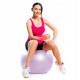 М'яч для фітнесу (фітбол) SportVida 65 см Anti-Burst Violet (FB0011)