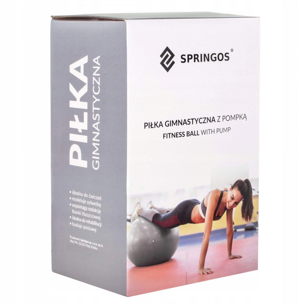 М'яч для фітнесу (фітбол) SportVida 75 см Anti-Burst Pink (FB0012)