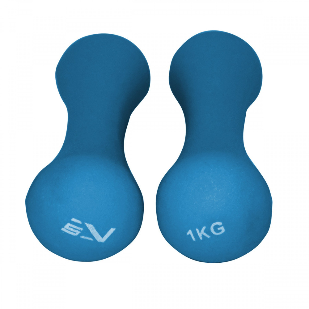 Гантелі вінілові SportVida 2 x 1 кг (SV-HK0029)