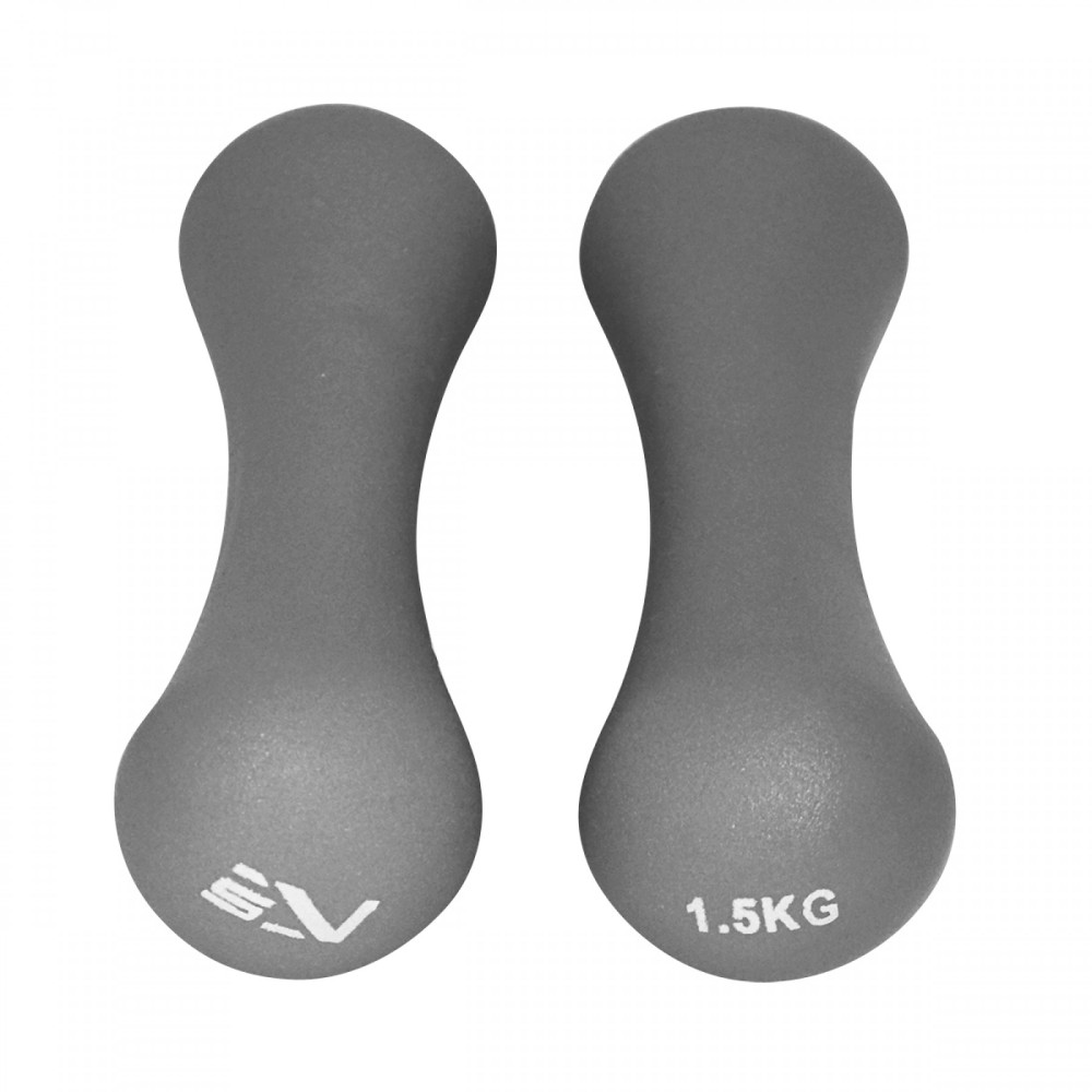 Гантелі вінілові SportVida 2 x 1.5 кг (SV-HK0030)