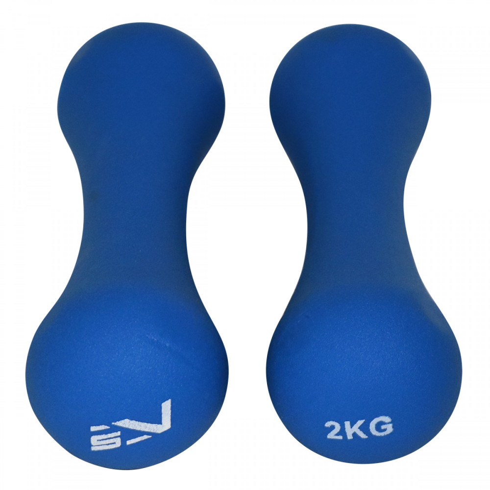Гантелі вінілові SportVida 2 x 2 кг (SV-HK0031)