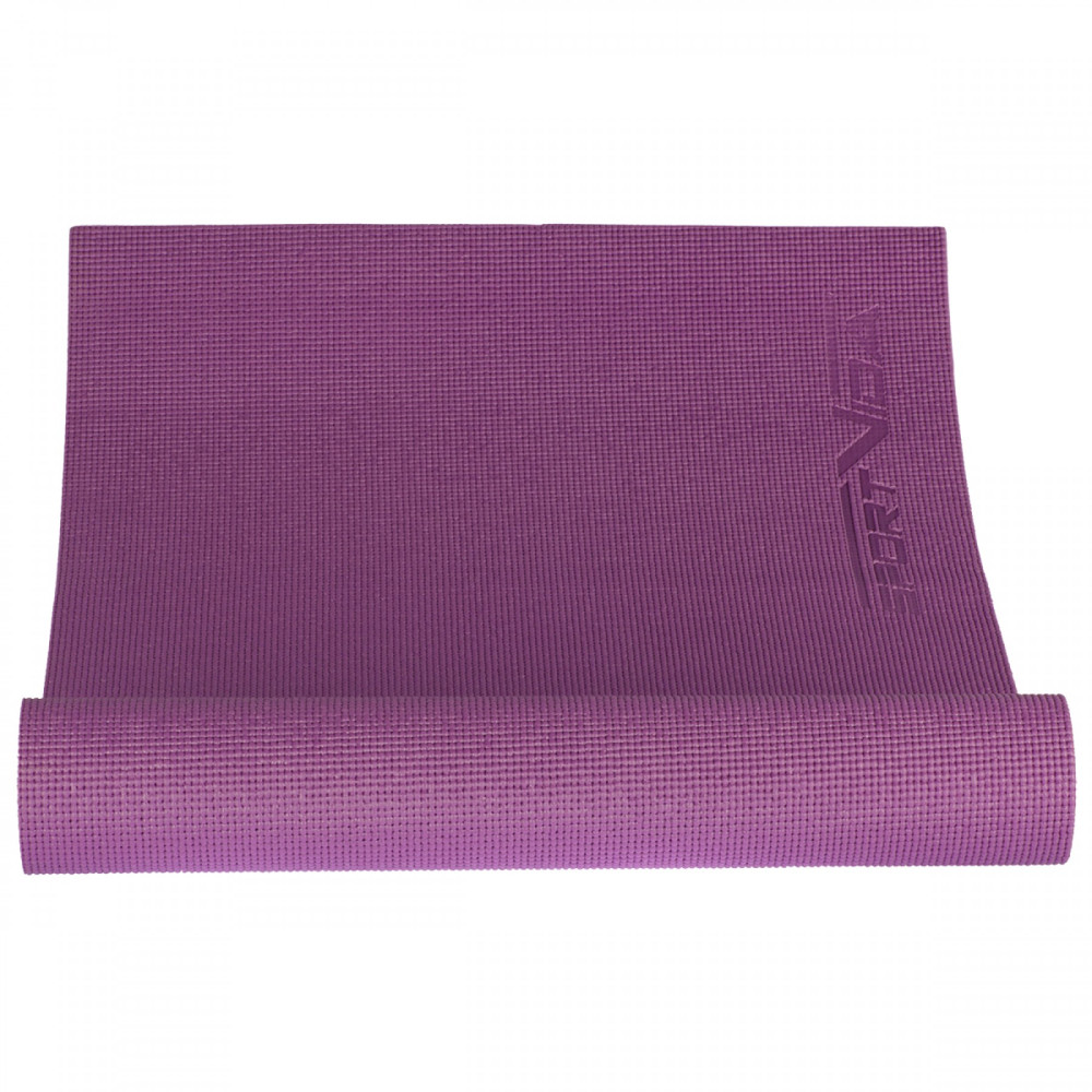Коврик (мат) для йоги та фітнесу SportVida PVC 6 мм Violet (SV-HK0052)