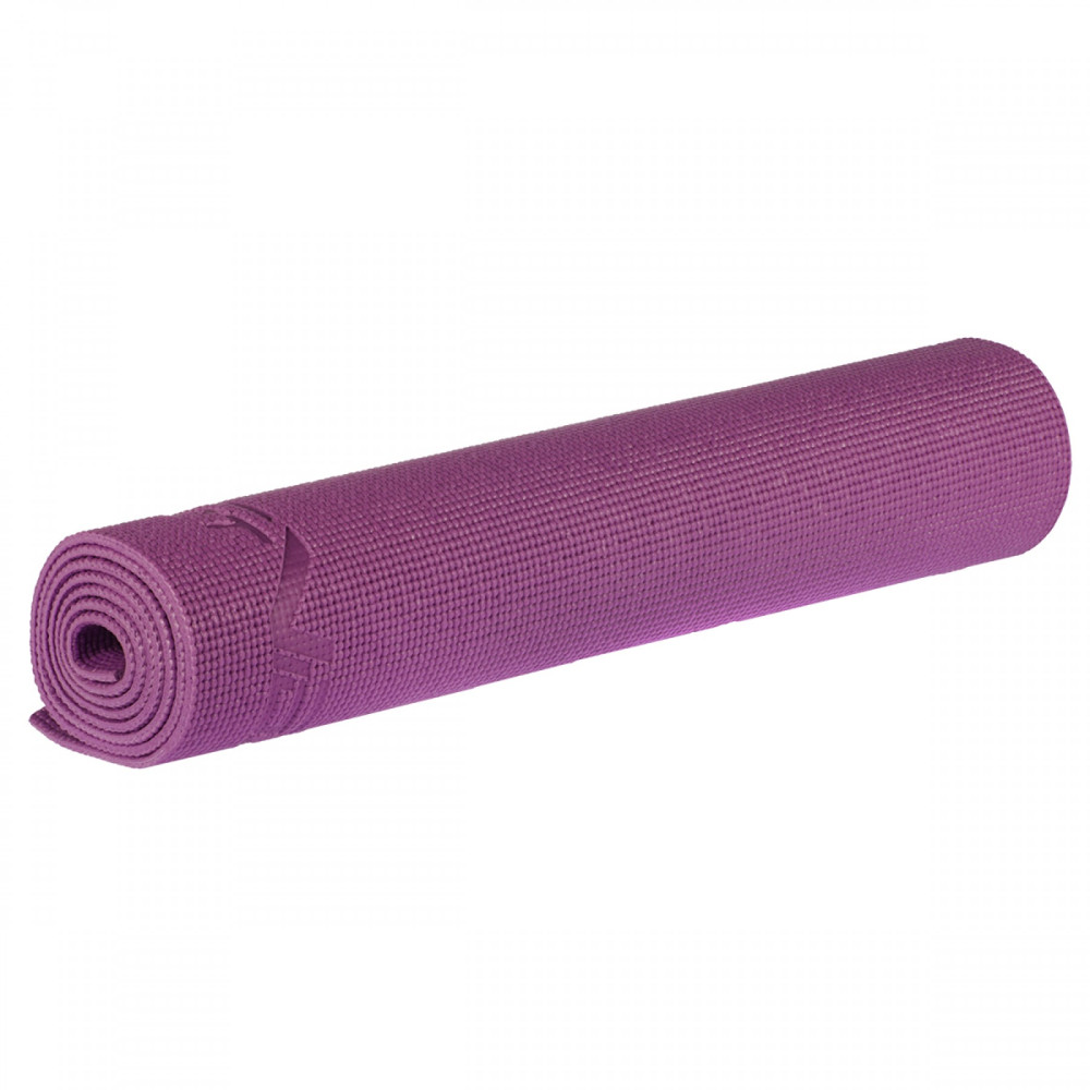 Коврик (мат) для йоги та фітнесу SportVida PVC 6 мм Violet (SV-HK0052)
