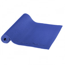 Коврик (мат) для йоги и фитнеса SportVida PVC 6 мм Blue (SV-HK0053)