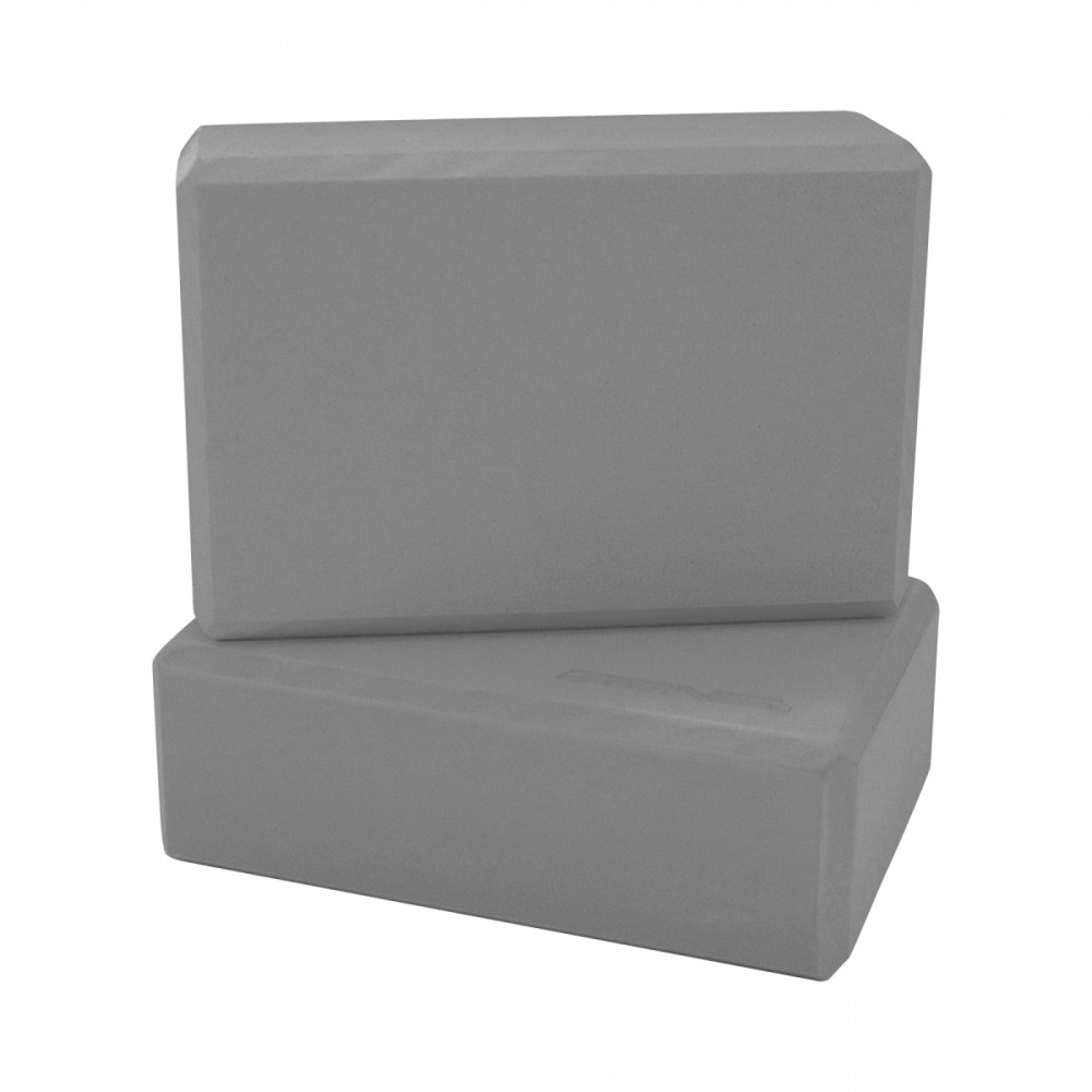Блок для йоги SportVida Grey 2 шт