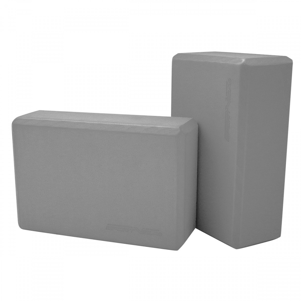 Блок для йоги SportVida Grey 2 шт
