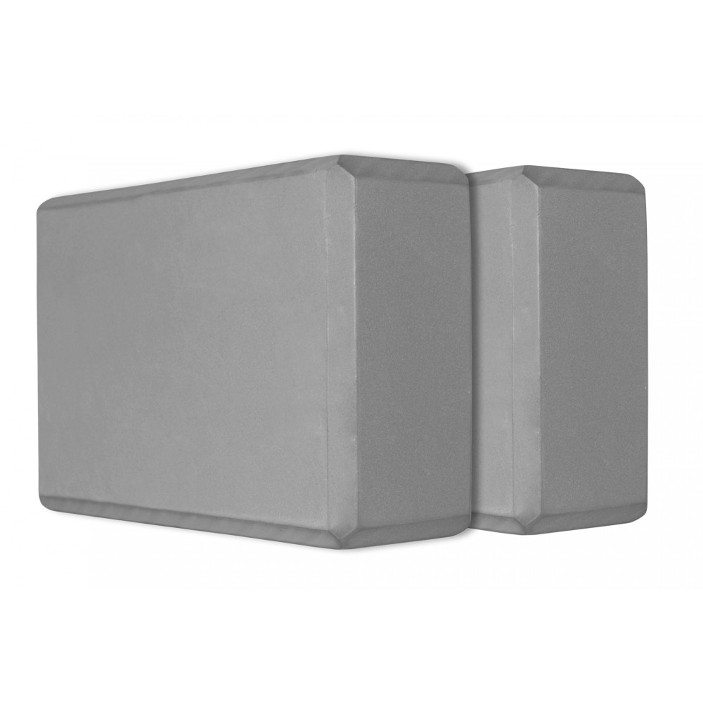 Блок для йоги SportVida Grey 2 шт