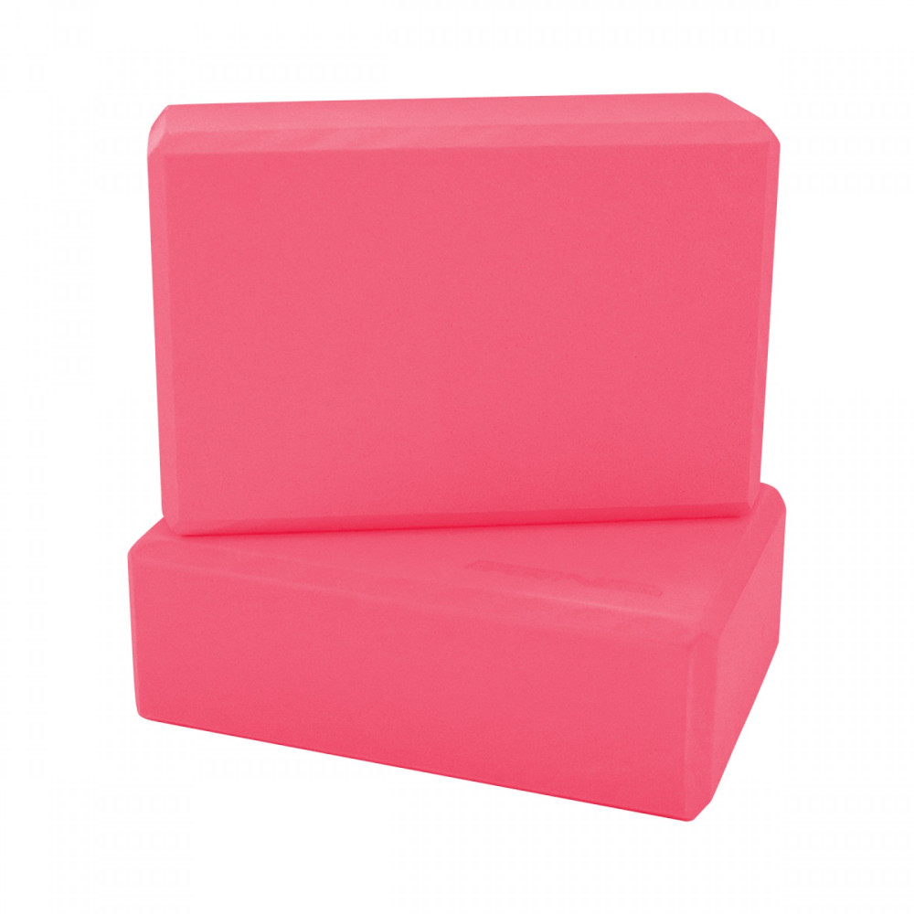 Блок для йоги SportVida Pink 2 шт