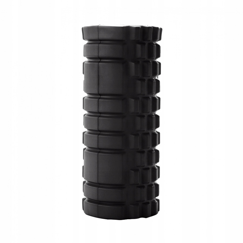 Масажний ролик (валик, роллер) SportVida Black (SV-HK0170)