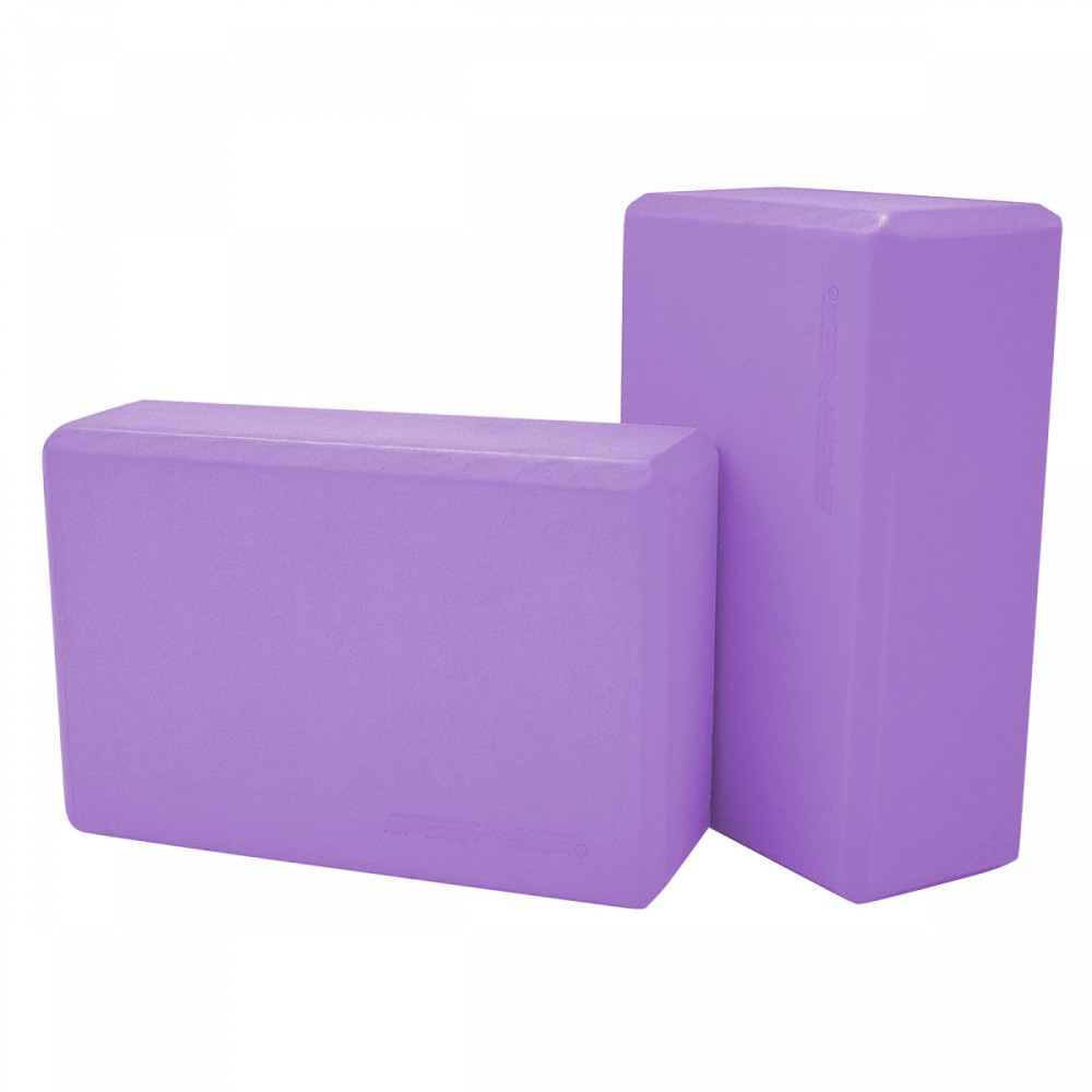 Блок для йоги SportVida Violet 2 шт