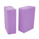 Блок для йоги SportVida Violet 2 шт