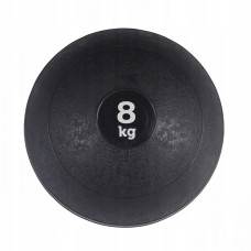 Слембол (медицинский мяч) для кроссфита SportVida Slam Ball 8 кг Black (SV-HK0199)