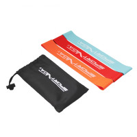 Резинка для фитнеса и спорта SportVida (лента-эспандер) Mini Power Band 0-15 кг 3 шт (SV-HK0205-1)