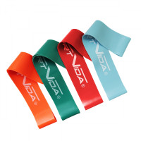 Резинка для фітнесу та спорту (стрічка-еспандер) SportVida Mini Power Band 0-20 кг 4 шт (SV-HK0205)