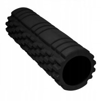 Массажный ролик (валик, роллер) SportVida EVA 45 x 14 см Black (SV-HK0212)