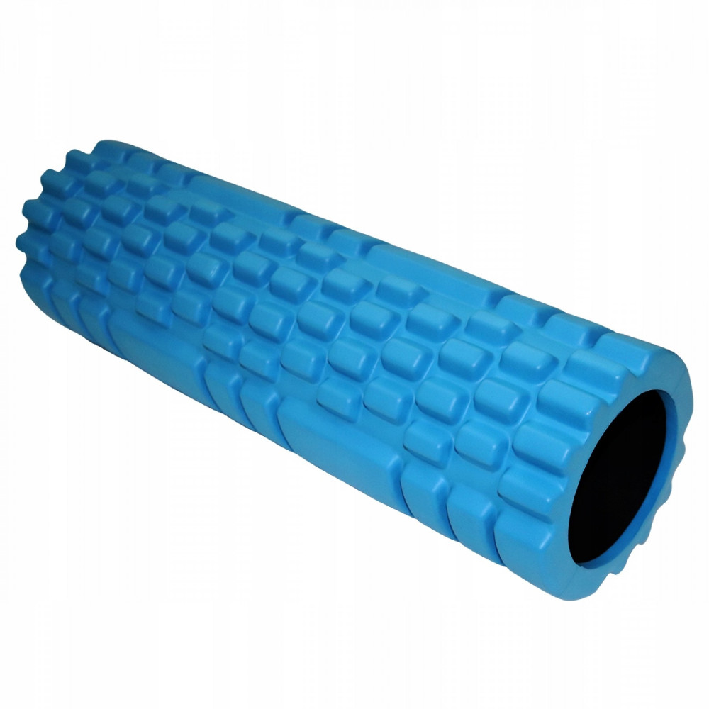 Масажний ролик (валик, роллер) SportVida EVA 45 x 14 см Blue (SV-HK0213)