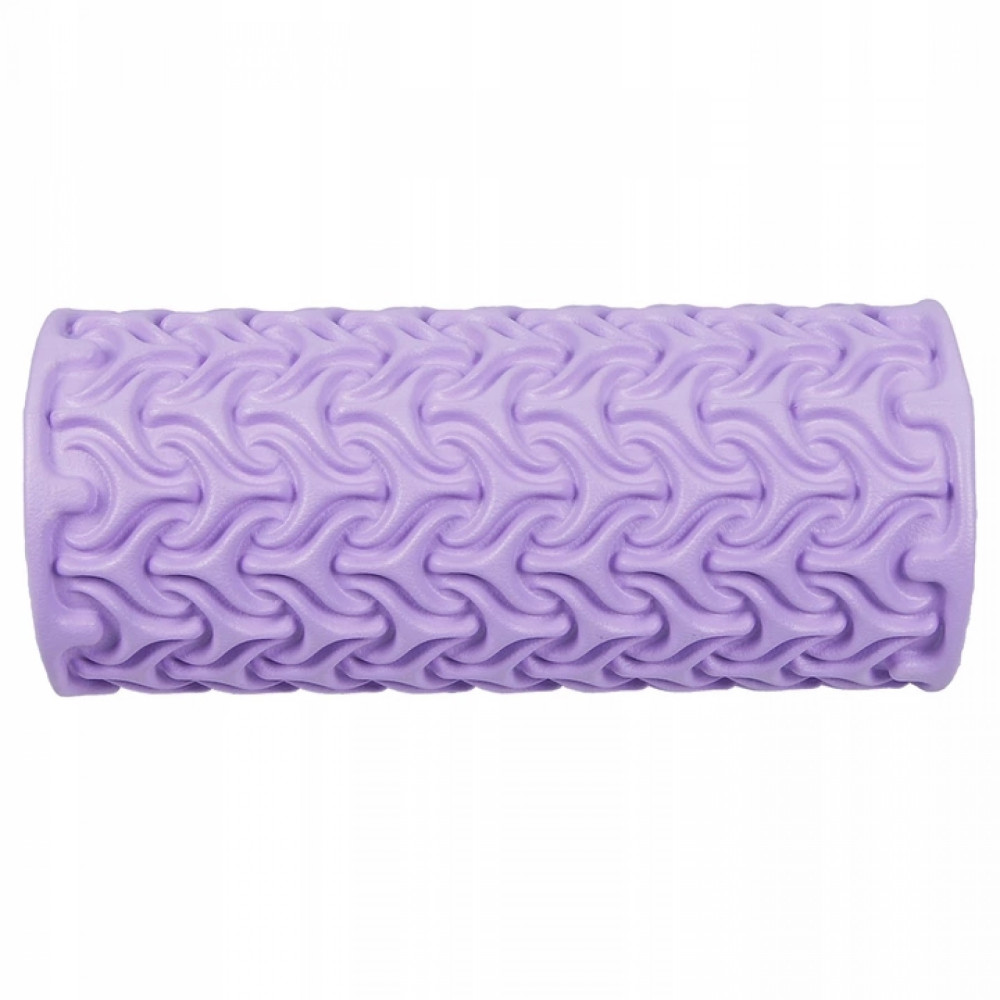 Массажный ролик (валик, роллер) SportVida EVA 33 x 14 см Purple (SV-HK0225)