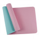Коврик (мат) для йоги та фітнесу SportVida TPE 6 мм Pink/Sky Blue (SV-HK0227)