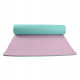Коврик (мат) для йоги та фітнесу SportVida TPE 6 мм Sky Blue/Pink (SV-HK0228)