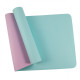 Коврик (мат) для йоги та фітнесу SportVida TPE 6 мм Sky Blue/Pink (SV-HK0228)