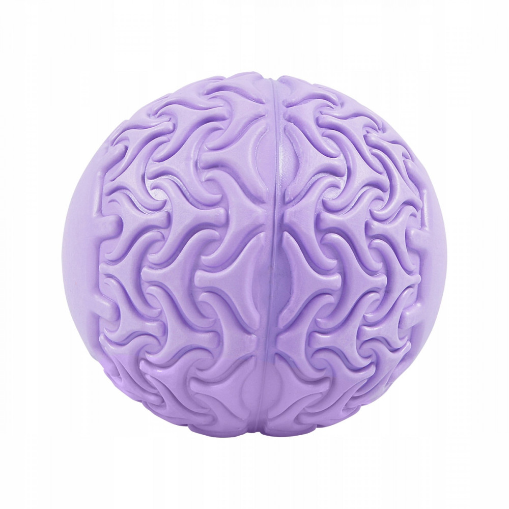 Масажний м'яч SportVida Massage Ball 13 см Purple (SV-HK0233)