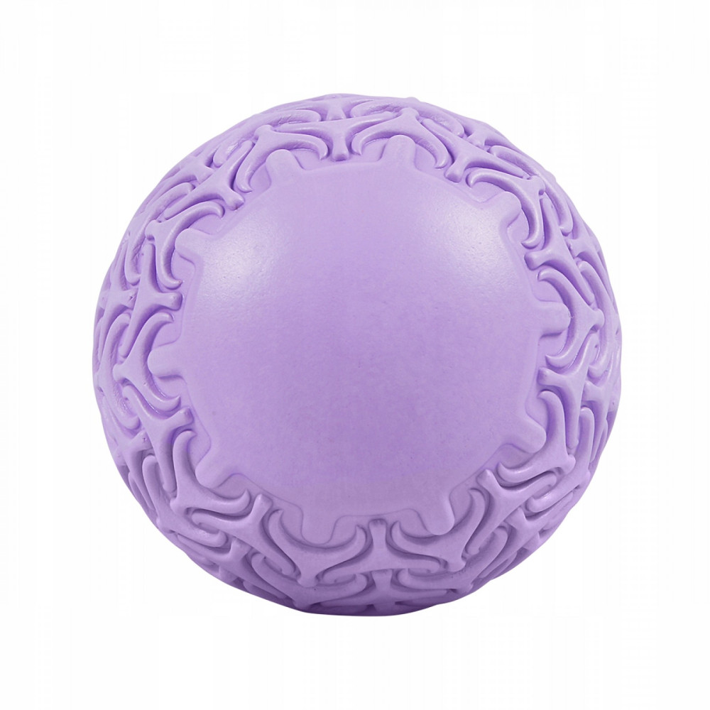 Масажний м'яч SportVida Massage Ball 13 см Purple (SV-HK0233)