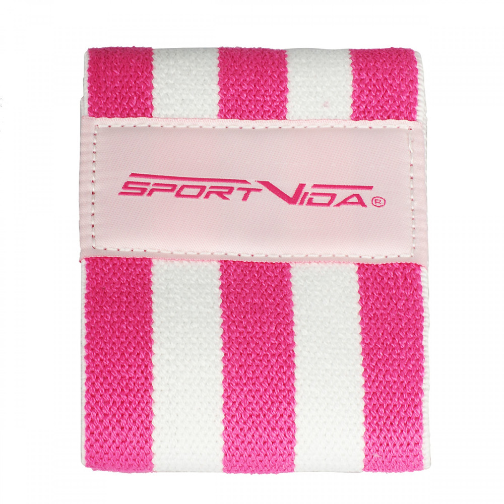 Резинка для фітнесу та спорту SportVida Hip Band із тканини Size S (SV-HK0254)