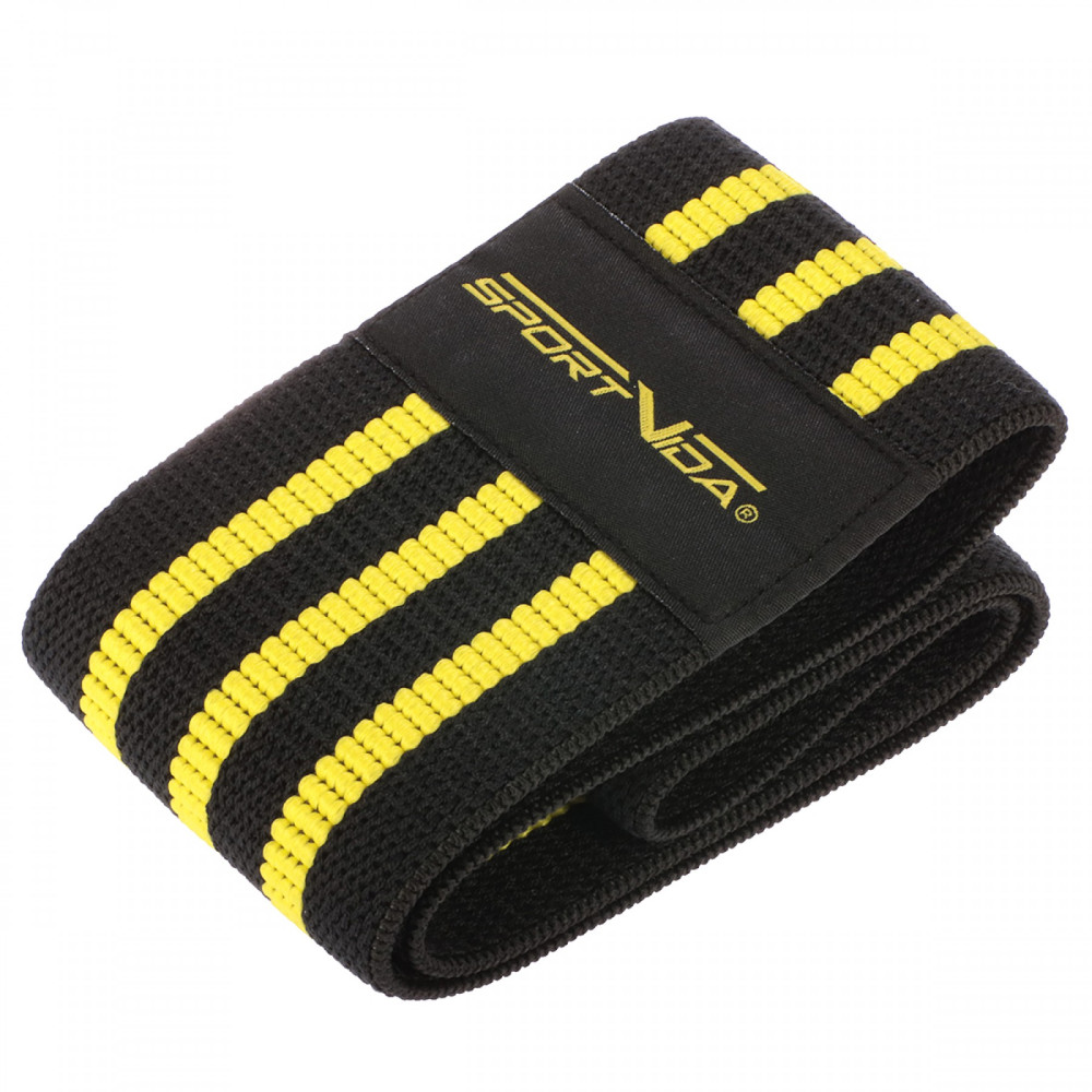 Резинка для фітнесу та спорту SportVida із тканини Hip Band Size S SV-HK0260
