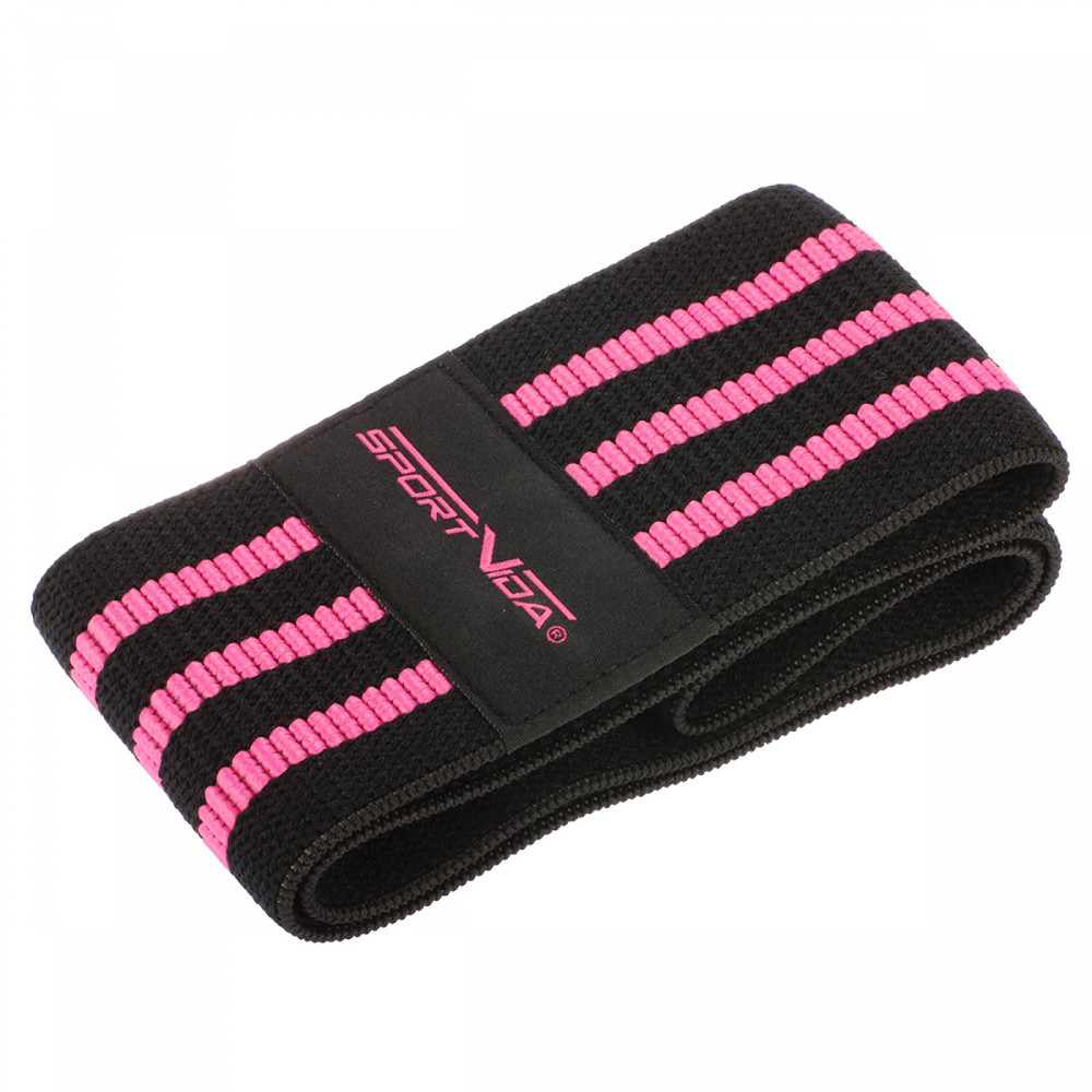Резинка для фітнесу та спорту SportVida із тканини Hip Band Size L (SV-HK0262)