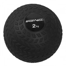 Слембол (медицинский мяч) для кроссфита SportVida Slam Ball 2 Black (SV-HK0344)