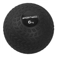 Слембол (медичний м'яч) для кросфіту SportVida Slam Ball 6 кг Black (SV-HK0348)