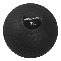 Слембол (медичний м'яч) для кросфіту SportVida Slam Ball 7 кг Black (SV-HK0349)