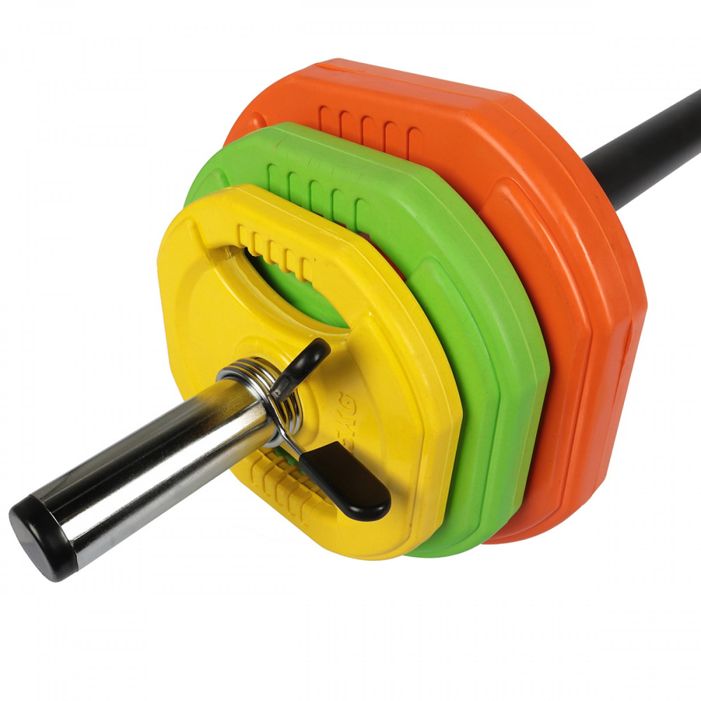Штанга для аеробіки та фітнесу SportVida Body Pump (боді памп) 20 кг (SV-HK0377)