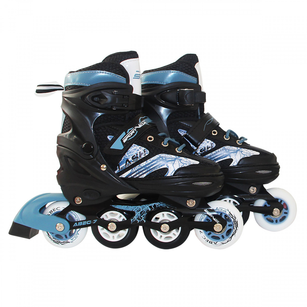 Роликові ковзани SportVida 4 в 1 Size 31-34 Black/Blue SV-LG0019
