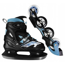 Роликовые коньки SportVida 4 в 1 Size 31-34 Black/Blue SV-LG0019