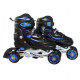 Роликові ковзани SportVida 4 в 1 Size 35-38 Black/Blue (SV-LG0029)