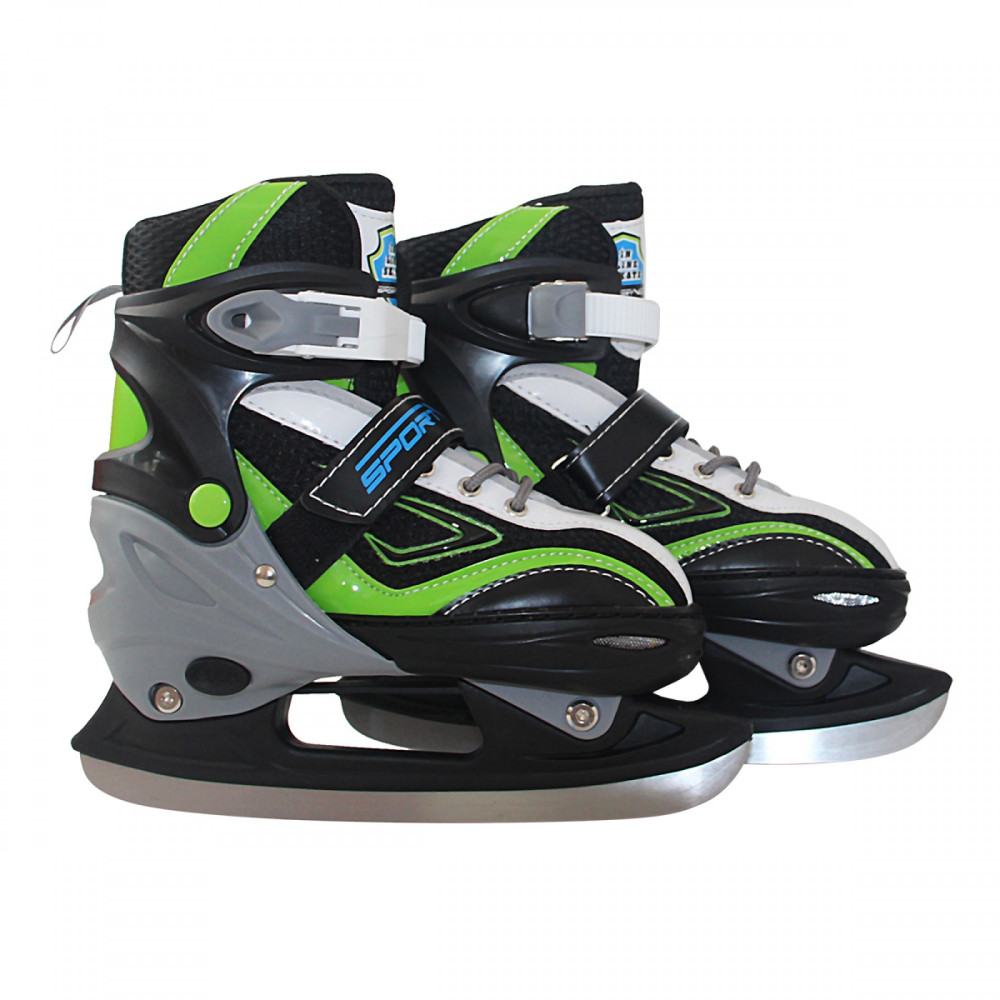 Роликові ковзани SportVida 4 в 1 Size 39-42 Black/Green/White (SV-LG0036)