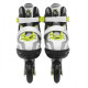 Роликові ковзани SportVida Size 39-42 Grey/Yellow (SV-LG0053)