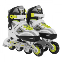 Роликові ковзани SportVida Size 39-42 Grey/Yellow (SV-LG0053)